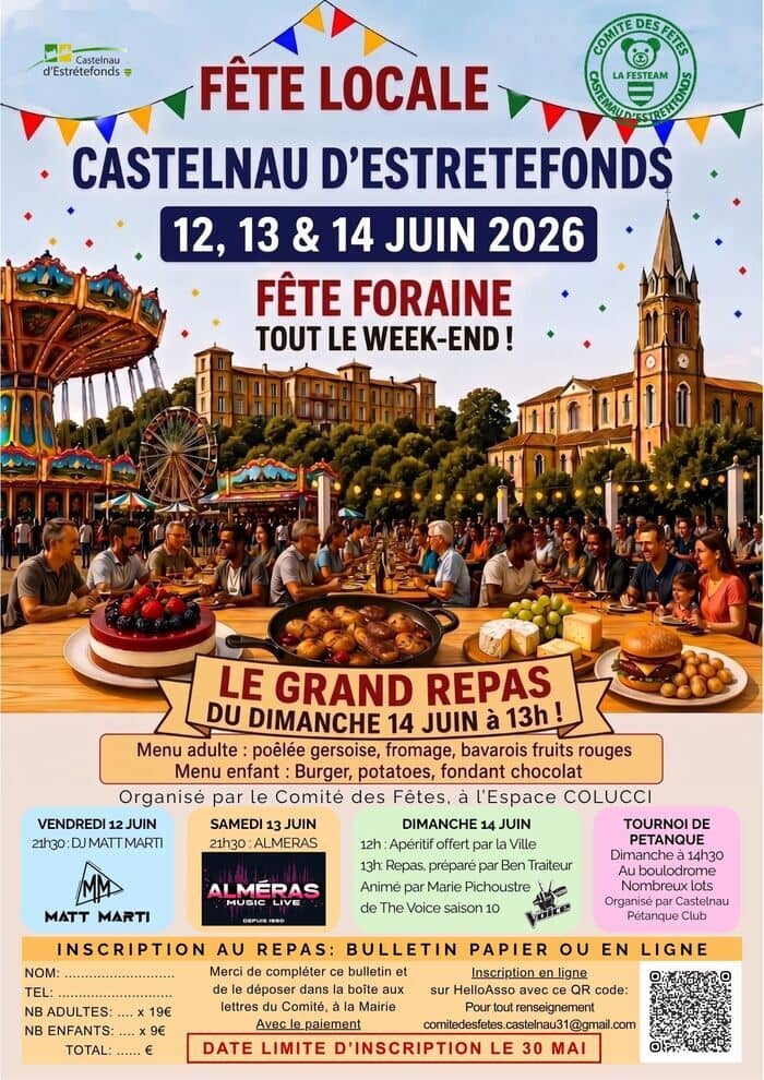 Illustration de l'événement : Fête foraine tout le weekend pour tous