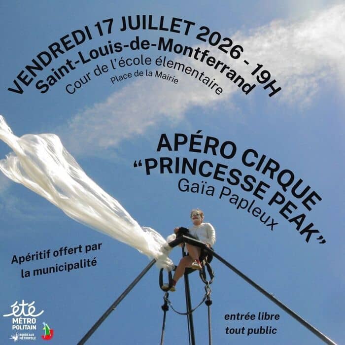 Illustration de l'événement : Apéro cirque "Princesse Peak" par Gaïa Papleux