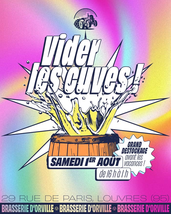 Illustration de l'événement : Vider les cuves !