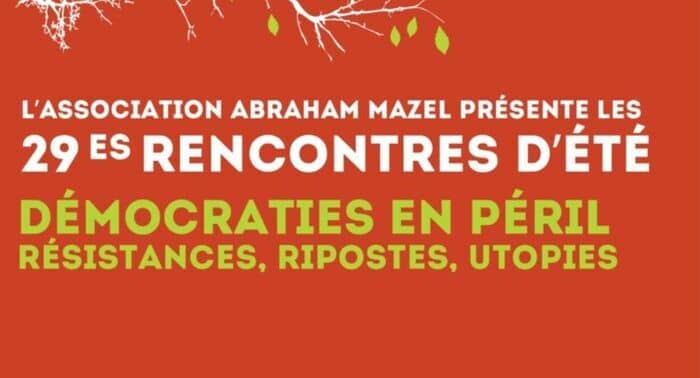 Illustration de l'événement : Ouverture des 29e rencontres d’Abraham Mazel