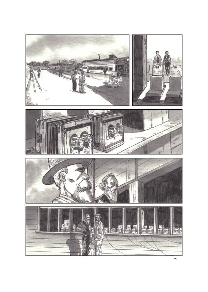 Illustration de l'événement : Exposition La photo vue par ...la BD : focus sur Muybridge (1830-1904)