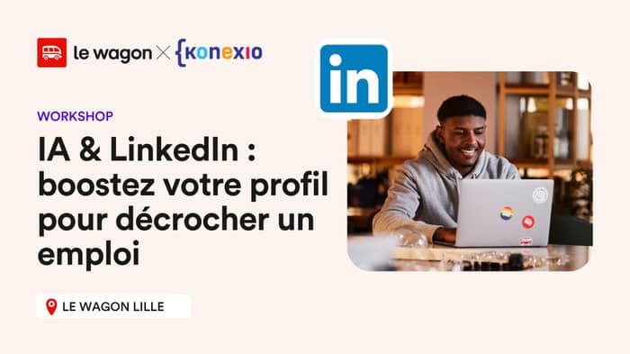Illustration de l'événement : IA & LinkedIn : boostez votre profil pour décrocher un emploi