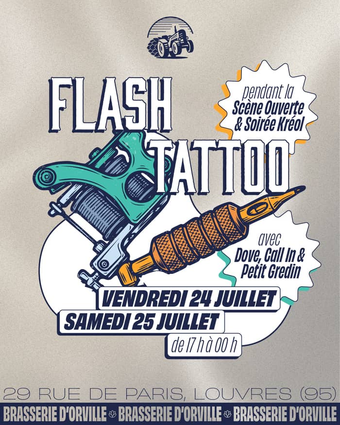Illustration de l'événement : Flash Tattoo