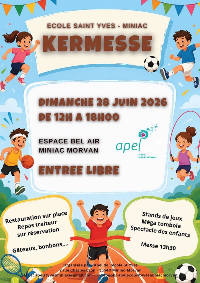 Illustration de l'événement : Kermesse de l'école Saint-Yves