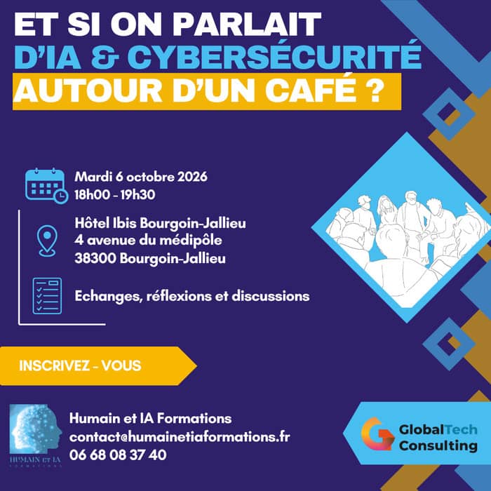 Illustration de l'événement : Café IA & Cyber