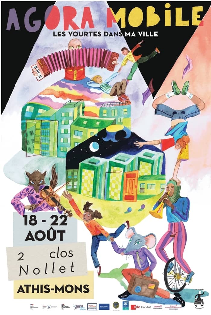 Illustration de l'événement : Les Yourtes Dans Ma Ville à Athis-Mons / Le Clos Nollet