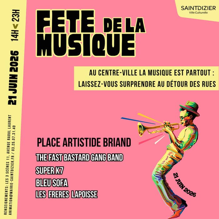 Illustration de l'événement : Fête de la musique à Saint-Dizier