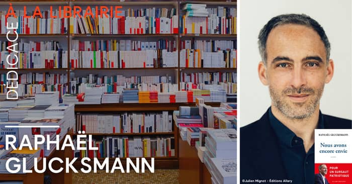 Illustration de l'événement : Dédicace de Raphaël Glucksmann