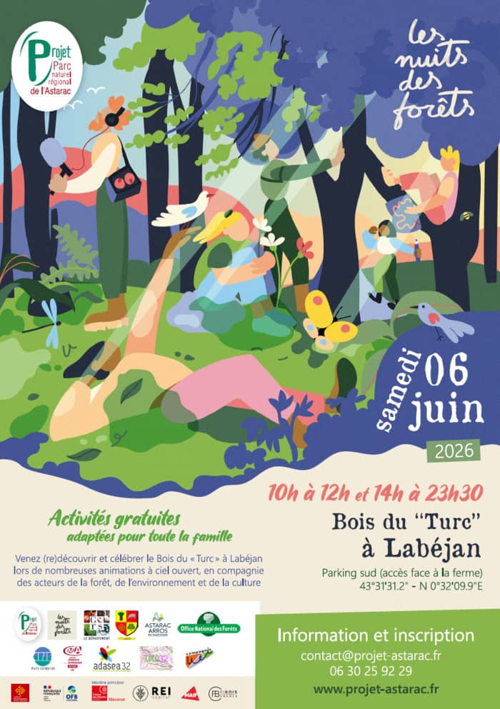 Illustration de l'événement : Festival Nuits des forêts à Labéjan (Gers)