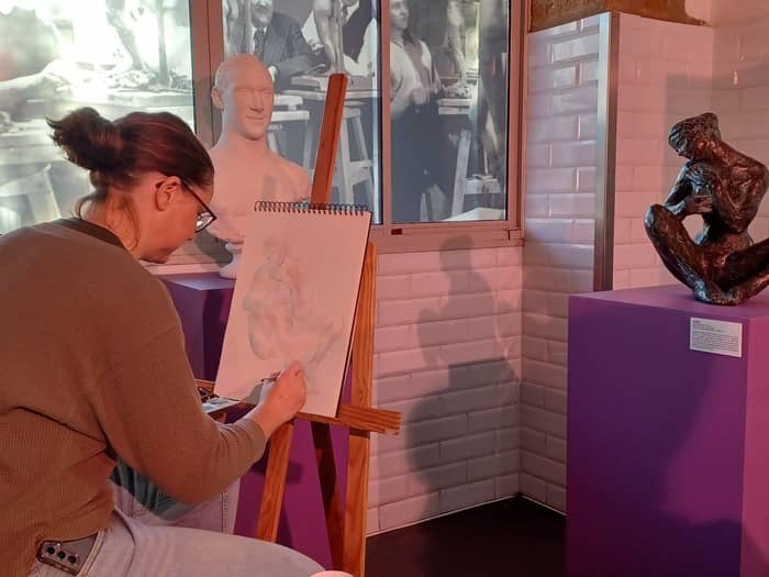Illustration de l'événement : Grand cours de dessin au musée