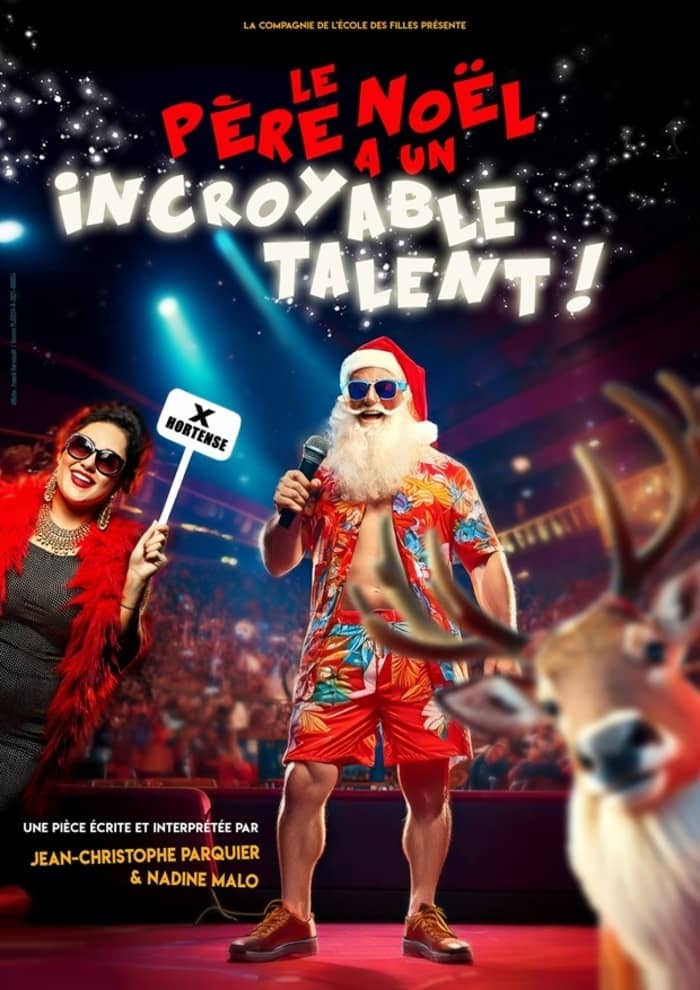 Illustration de l'événement : Le Père Noël a un incroyable talent