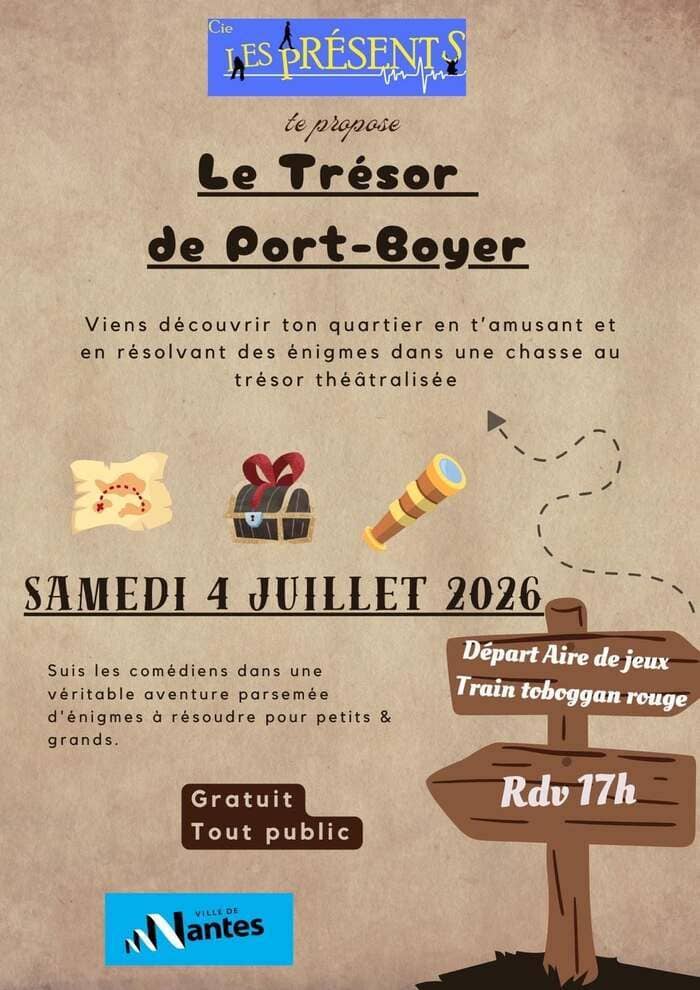 Illustration de l'événement : Le trésor de Port-Boyer