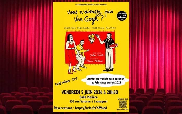Illustration de l'événement : ” Vous n’aimez pas Van Gogh ?”