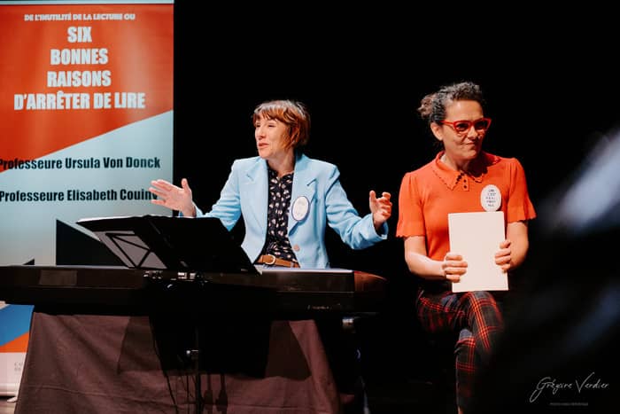 Illustration de l'événement : Les Estivales 2026 - "Six bonnes raisons d’arrêter de lire" Conférence musicale loufoque