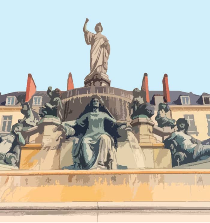 Illustration de l'événement : Séances d'écoute : podcast "La statue de la fontaine de la place Royale"