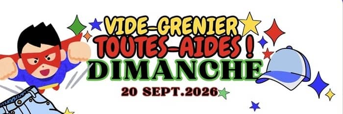 Illustration de l'événement : Vide-grenier de Toutes-Aides