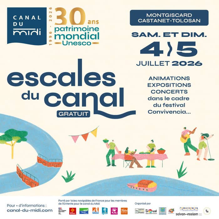 Illustration de l'événement : Les escales du canal