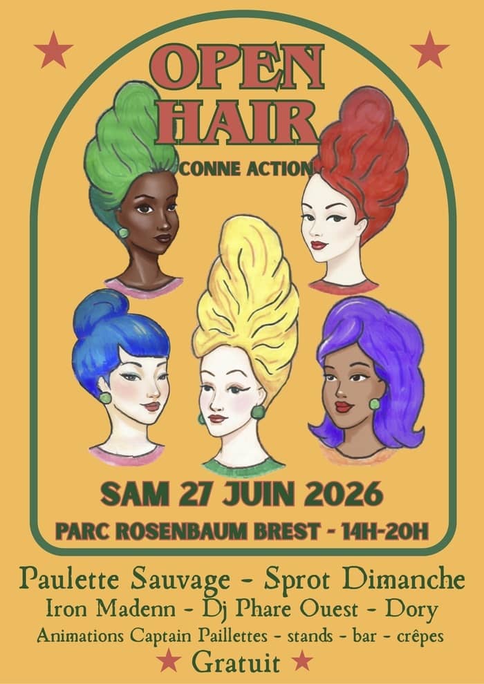 Illustration de l'événement : OPEN HAIR