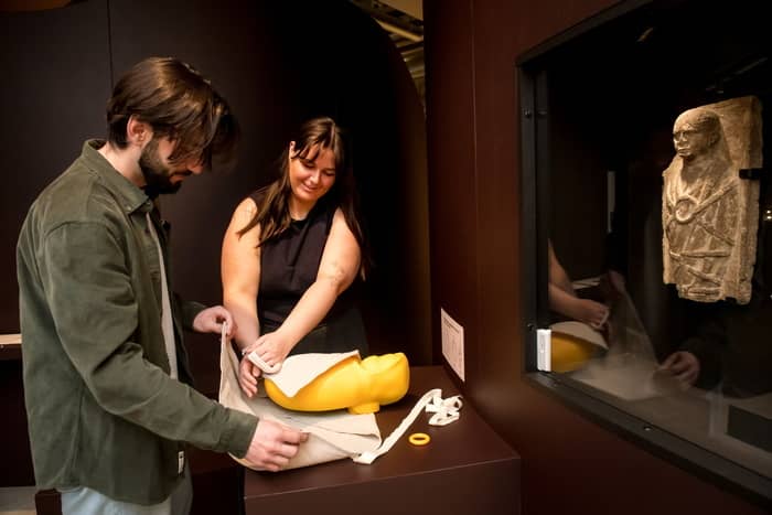 Illustration de l'événement : Visite guidée audiodécrite de l’exposition Maternités, archéologie de la figure maternelle