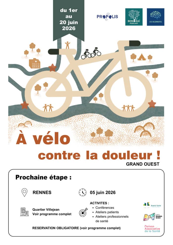 Illustration de l'événement : A vélo contre la douleur !