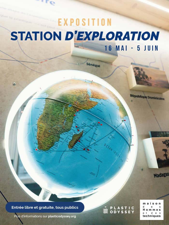 Illustration de l'événement : Exposition "Station d'exploration" par Plastic Odyssey