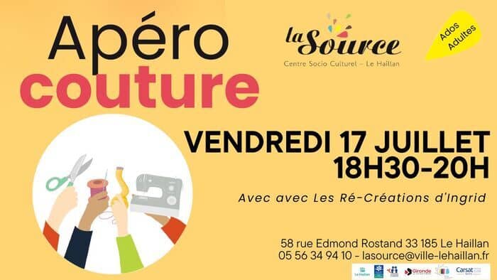 Illustration de l'événement : Apéro Couture