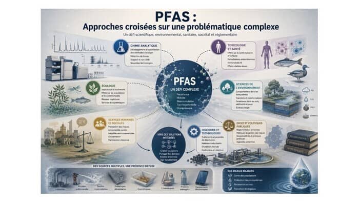 Illustration de l'événement : PFAS: Disciplines in dialogue on a major environmental challenge