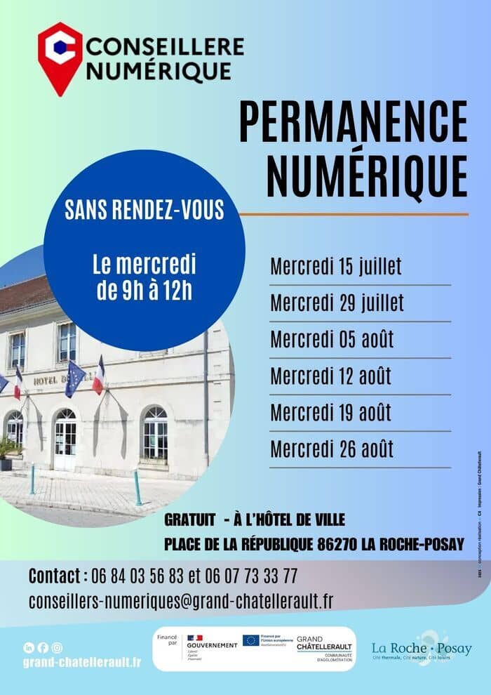 Illustration de l'événement : Permanence Numérique