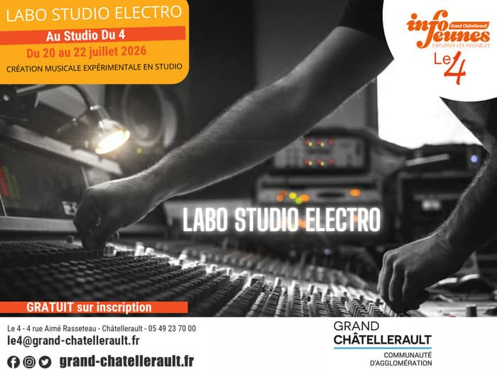 Illustration de l'événement : Stage "LABO STUDIO ELECTRO"