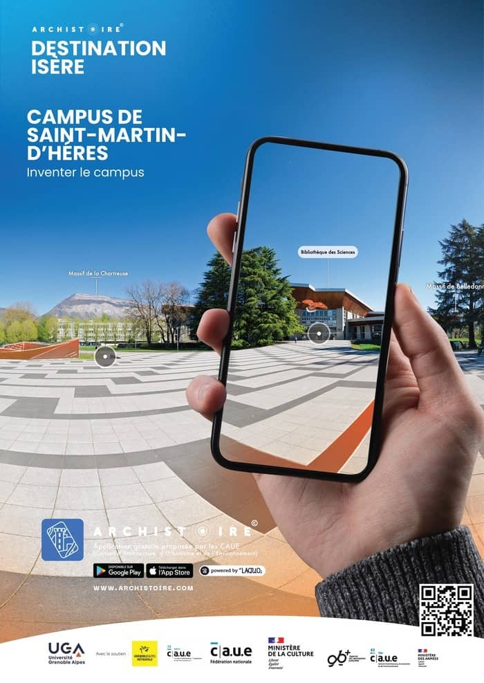 Illustration de l'événement : Archistoire - un voyage augmenté dans le campus