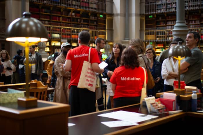 Illustration de l'événement : Visites commentées de la salle Labrouste, bibliothèque de l'Institut national d'histoire de l'art