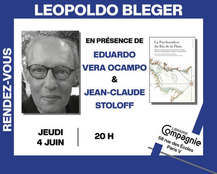 Illustration de l'événement : Le psychiatre et psychanalyste Leopoldo Bleger présente « La Psychanalyse du Rio de la Plata »