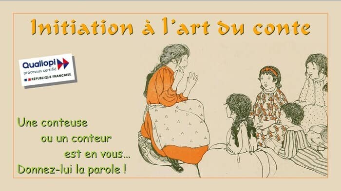 Illustration de l'événement : STAGE : Initiation à l'art du conte - stage d'été