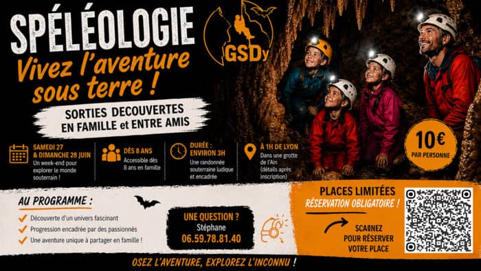 Illustration de l'événement : Initiation à la spéléo