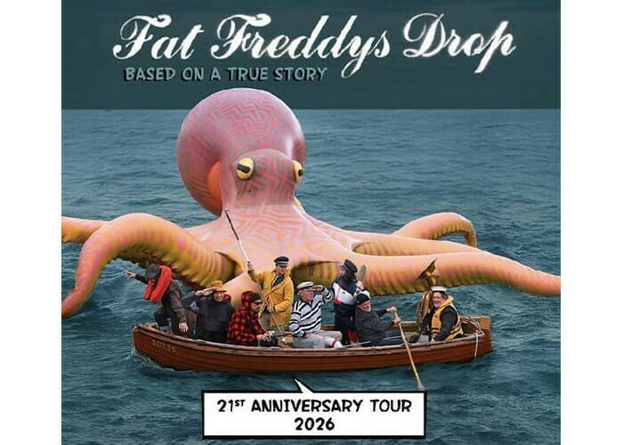 Illustration de l'événement : Fat Freddy’s Drop - Based on a True Story