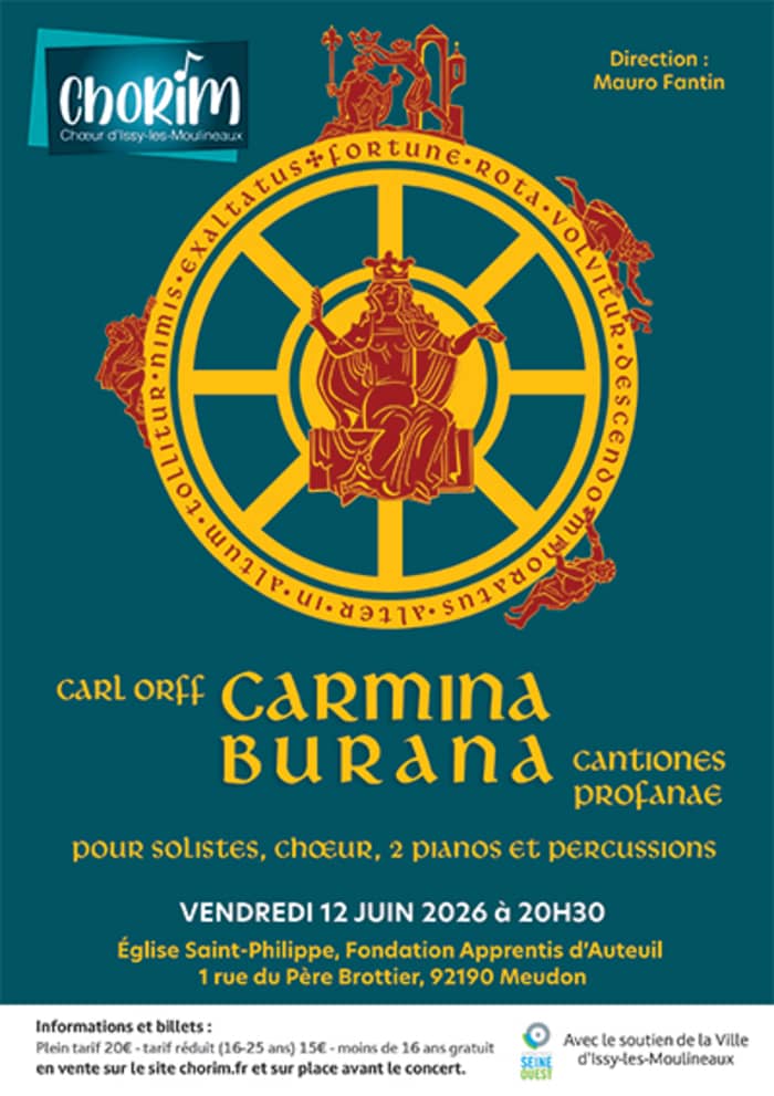 Illustration de l'événement : CONCERT CHORIM LE 12 JUIN 2026