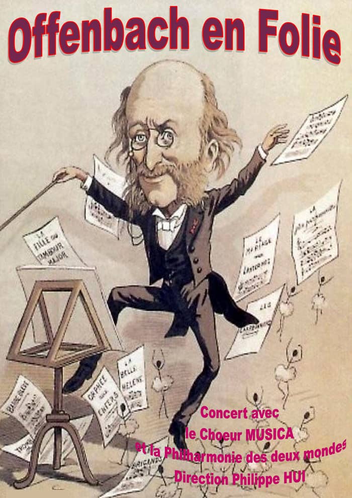Illustration de l'événement : Offenbach, en folie