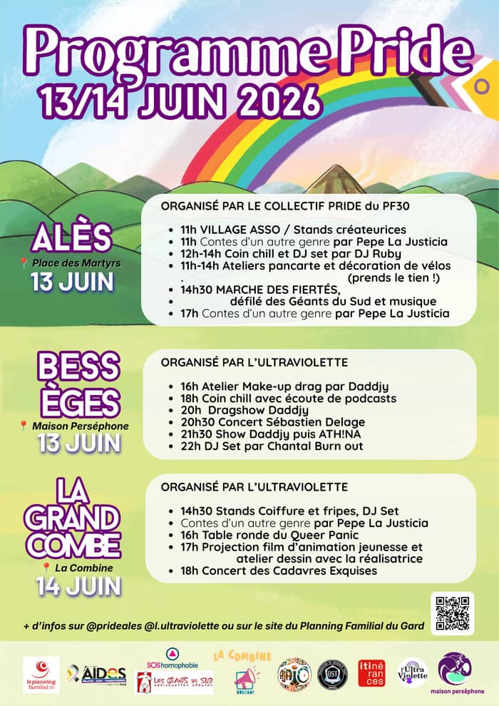 Illustration de l'événement : 🌈 PRIDE en Cévennes