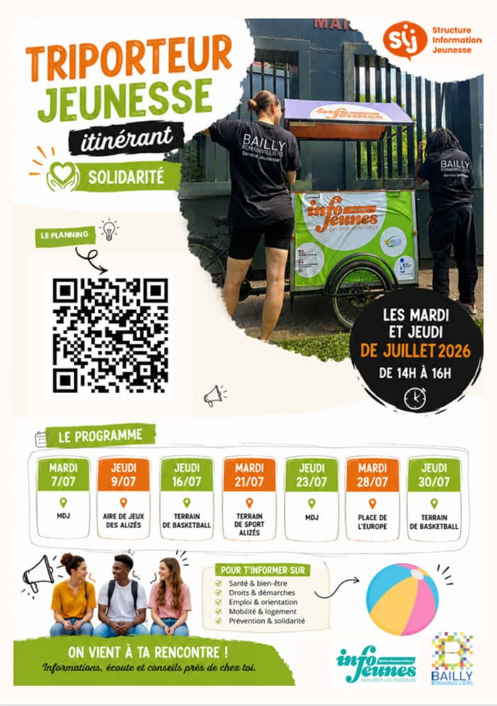 Illustration de l'événement : Triporteur l'Info Jeunes