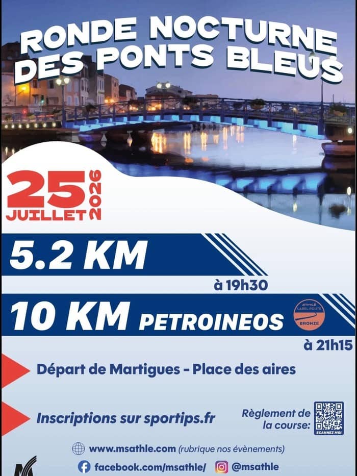 Illustration de l'événement : FADAS DU MONDE. 7ème Edition La Ronde Nocturne des Ponts Bleus