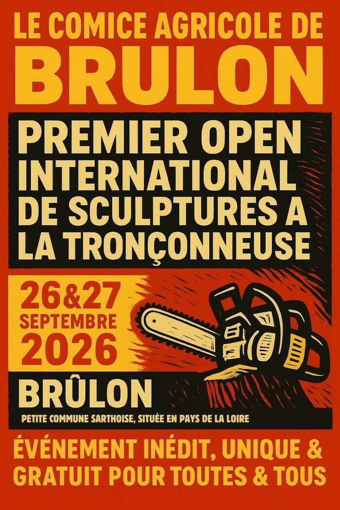 Illustration de l'événement : OPEN INTERNATIONAL de Sculptures à la Tronçonneuse