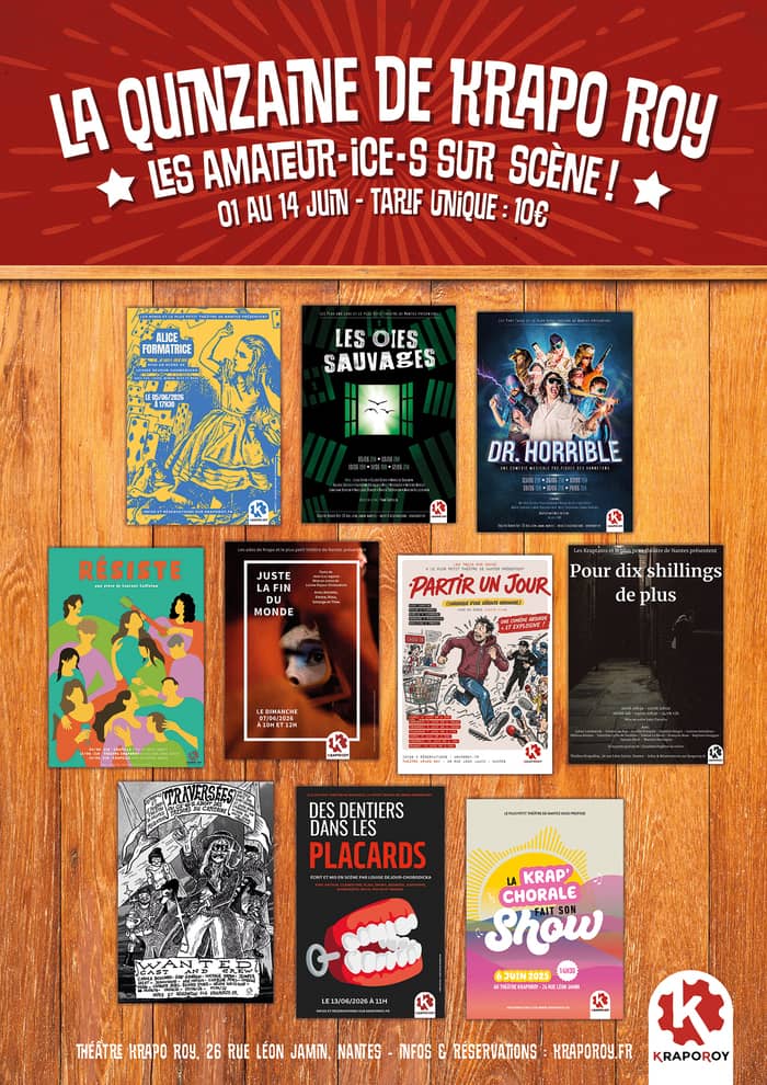 Illustration de l'événement : La Quinzaine de Krapo Roy