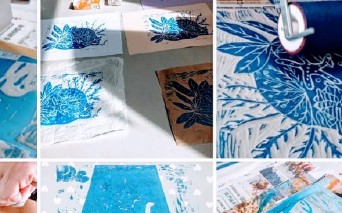 Illustration de l'événement : Atelier de linogravure samedi 12 septembre à 14 h 15, Paris 20
