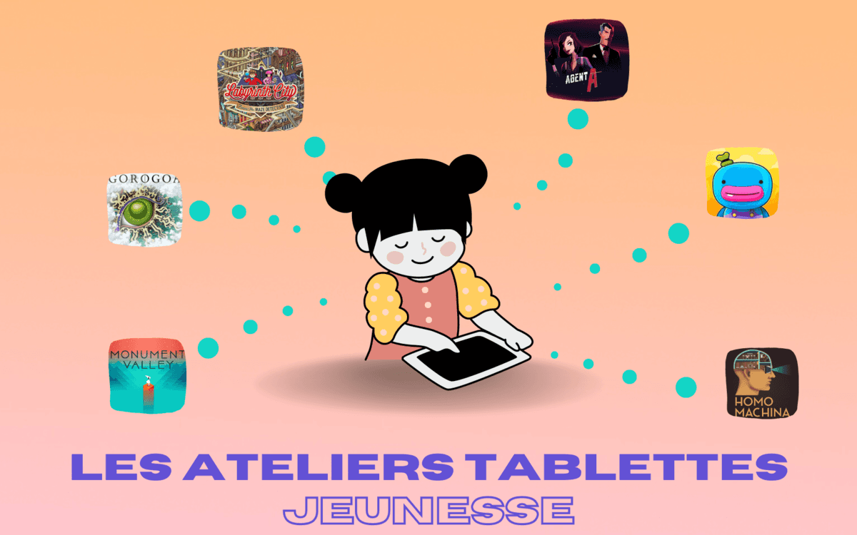 Illustration de l'événement : Atelier tablettes jeunesse : Inked