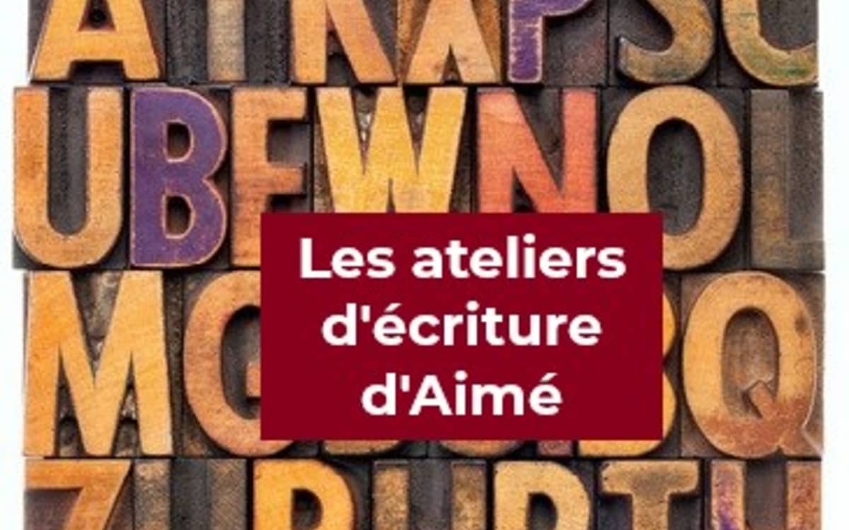 Illustration de l'événement : Ateliers d'écriture d'Aimé : écriture créative