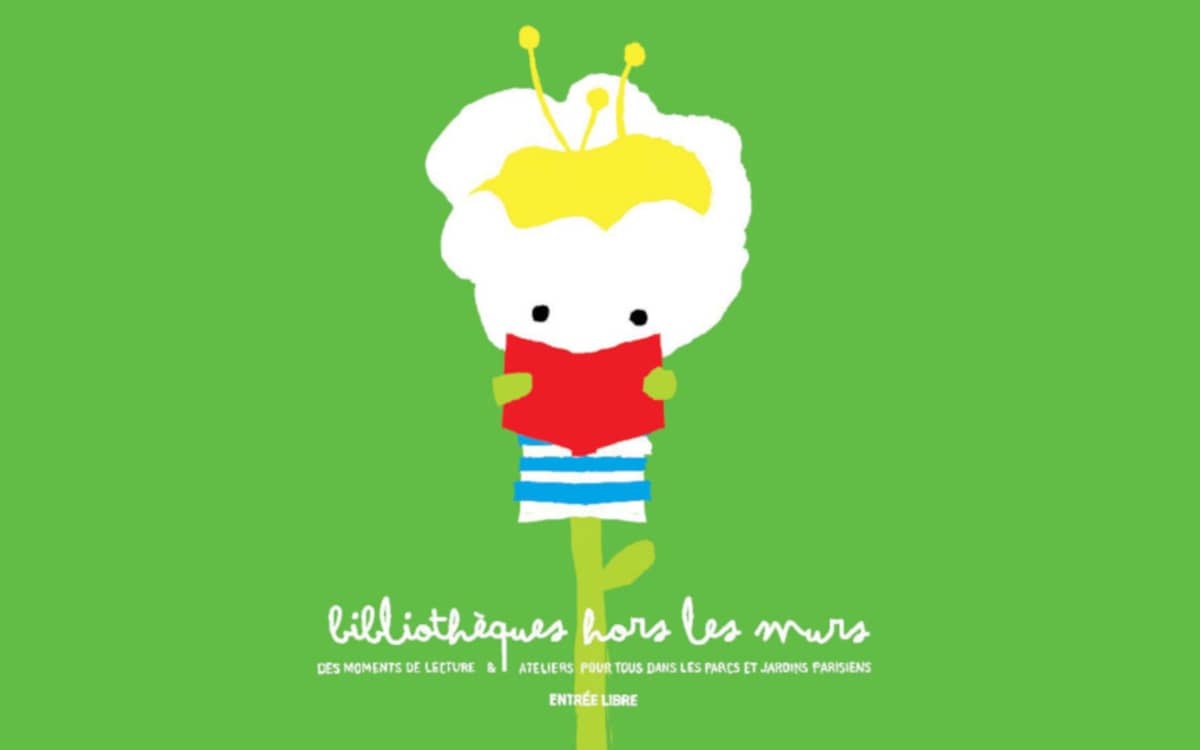 Illustration de l'événement : Bibliothèque l'Heure Joyeuse au square René Viviani