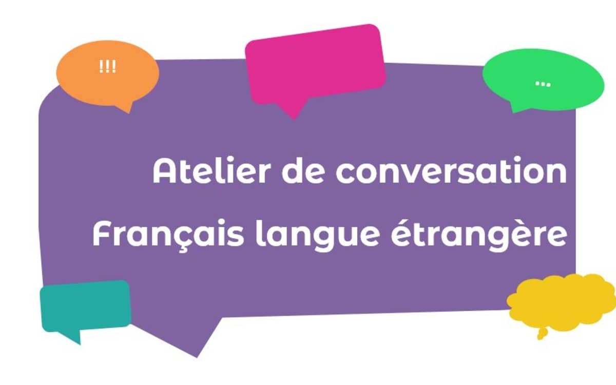 Illustration de l'événement : Ateliers de conversation FLE (français langue étrangère)