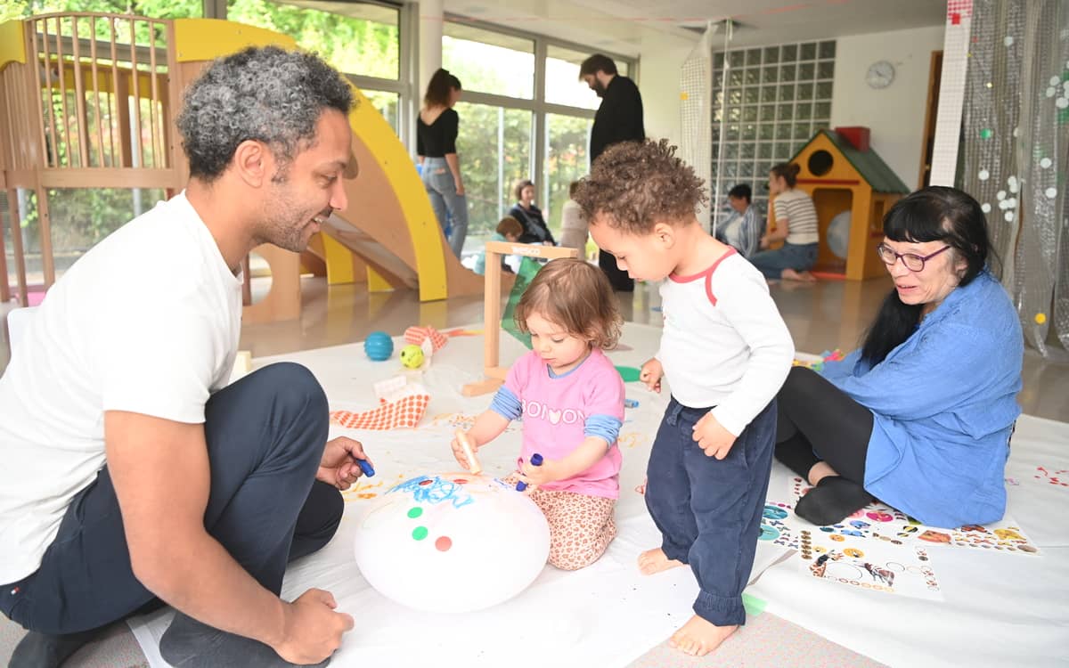 Illustration de l'événement : Les Samedis en Famille · Crèche Aubervilliers
