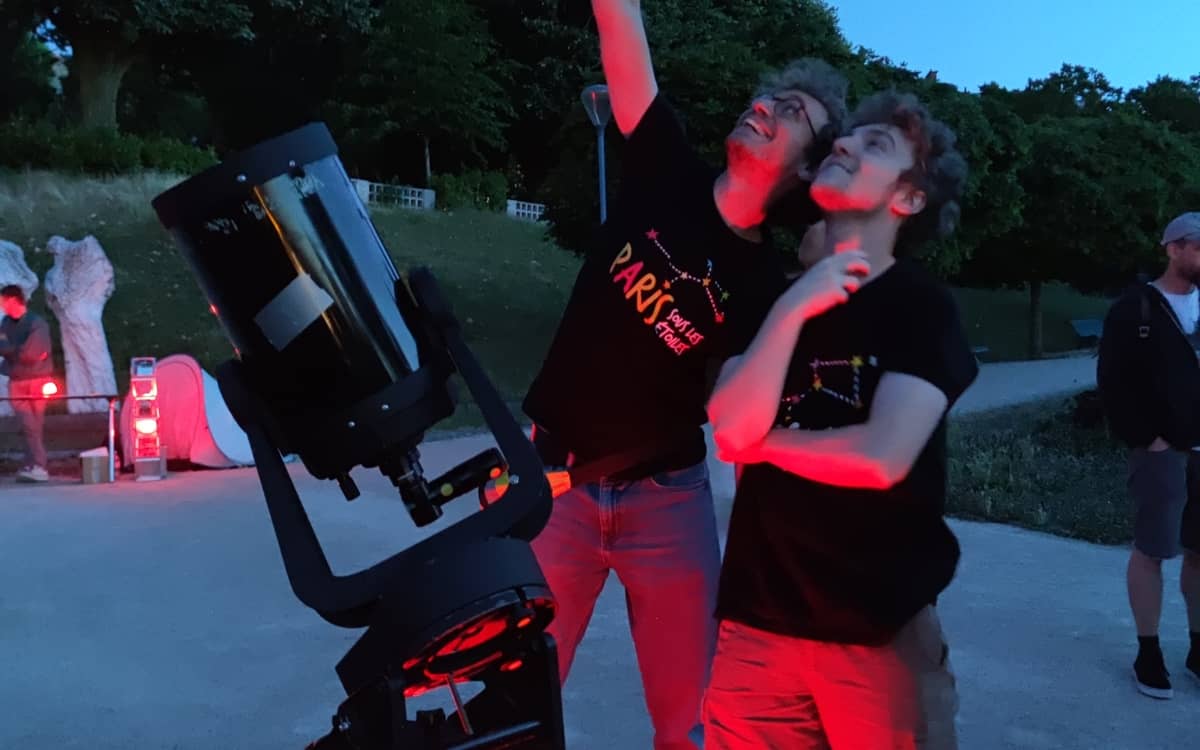 Illustration de l'événement : Soirée d'observation du ciel au parc Montsouris