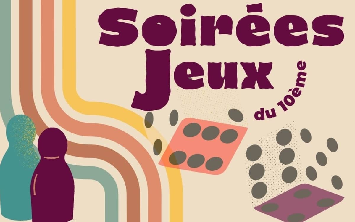Illustration de l'événement : Soirées jeux des bibliothèques du 10e